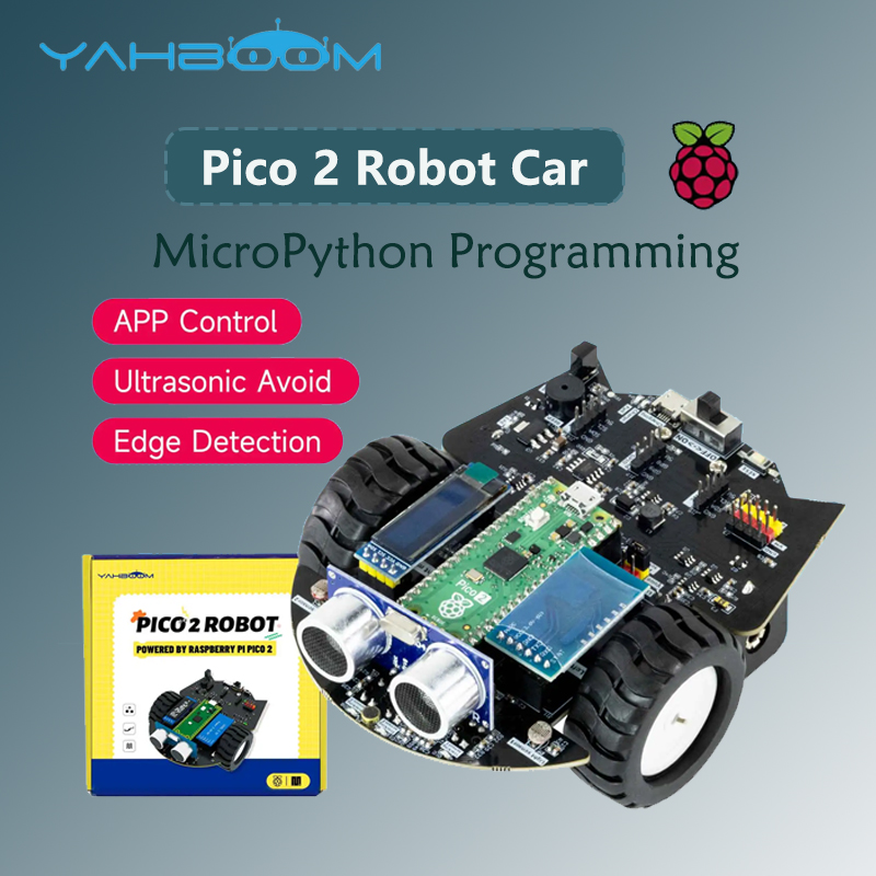 Diy Electronics Raspberry Pi - Yahboom raspberry pi pico 2 robô