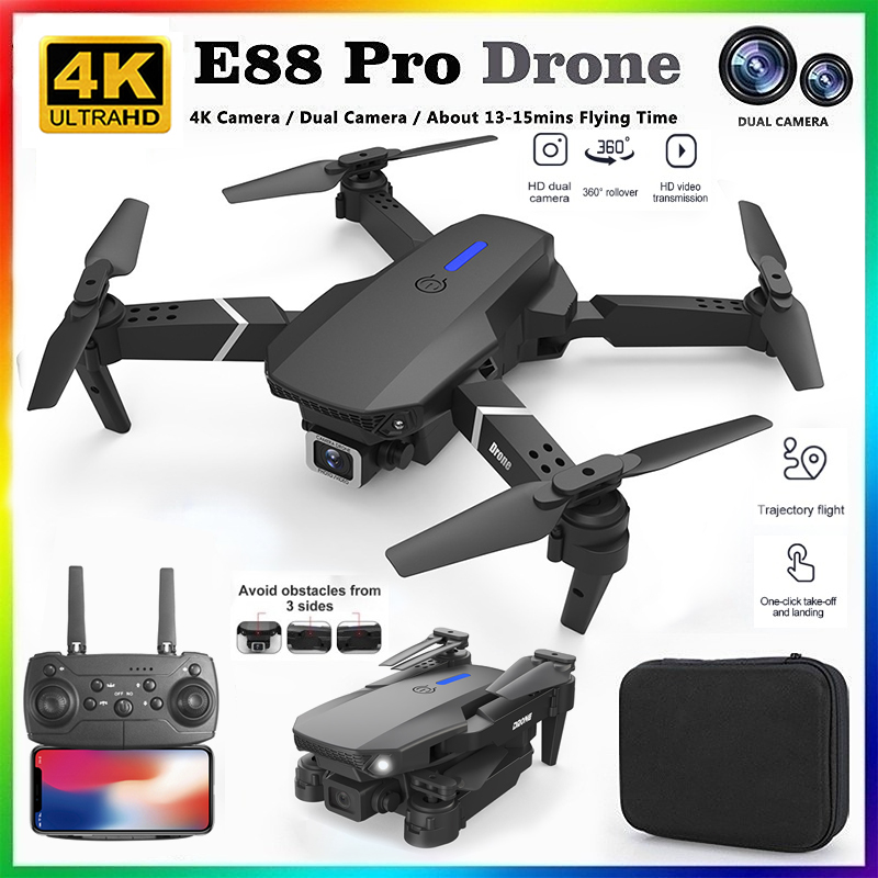 Diy Drone Electronics - 2026 NOVO E88 Drone RC Profissional