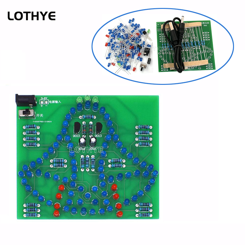 Diy Analog Electronics - Dc 3-5v led luz balanço carrilhão
