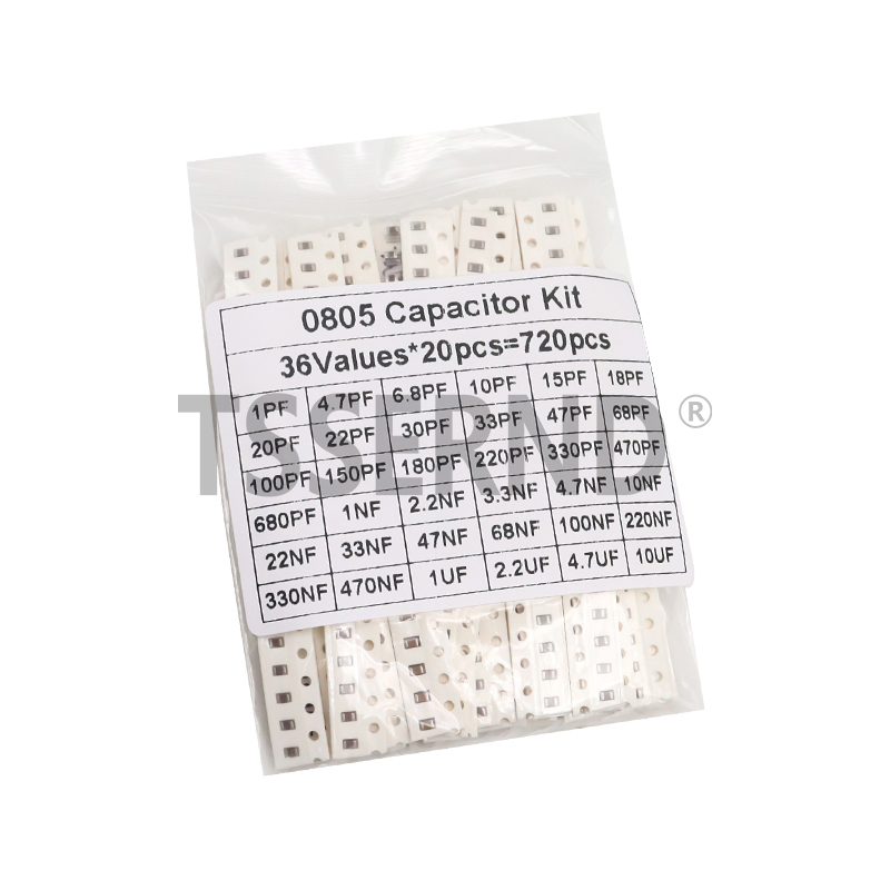 Capacitor Kit Assortment - 320 peças 720 peças 0603 0805