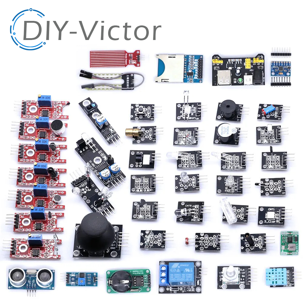 Arduino Uno Starter Kit - Módulos do sensor Starter Kit para