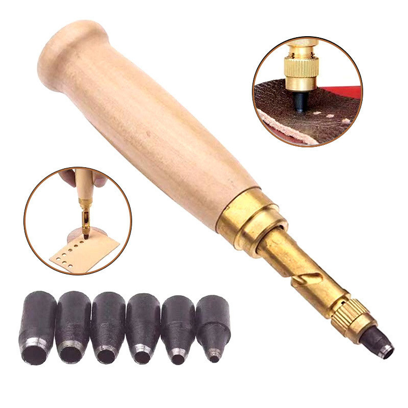 Diy Electronics Starter Kit - Perfurador rotativo de couro, faça você