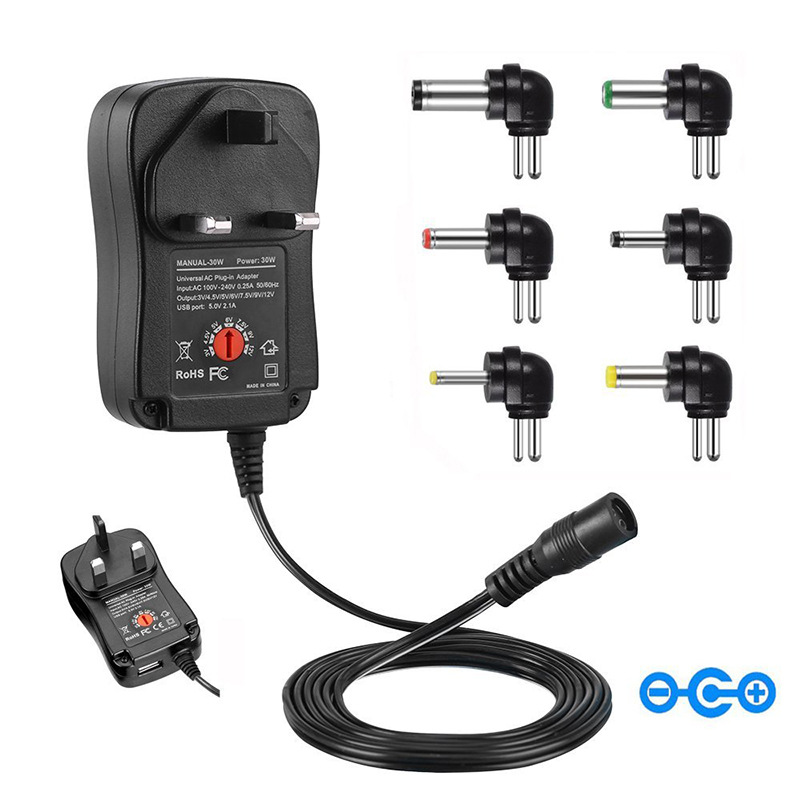 Dc Power Supply Variable - Adaptador AC/DC Universal, 30W, Fonte de