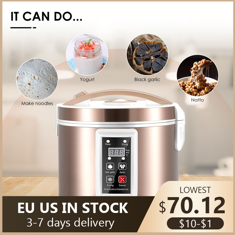 Diy Electronics Starter Kit - 5l fermentador de alho preto totalmente