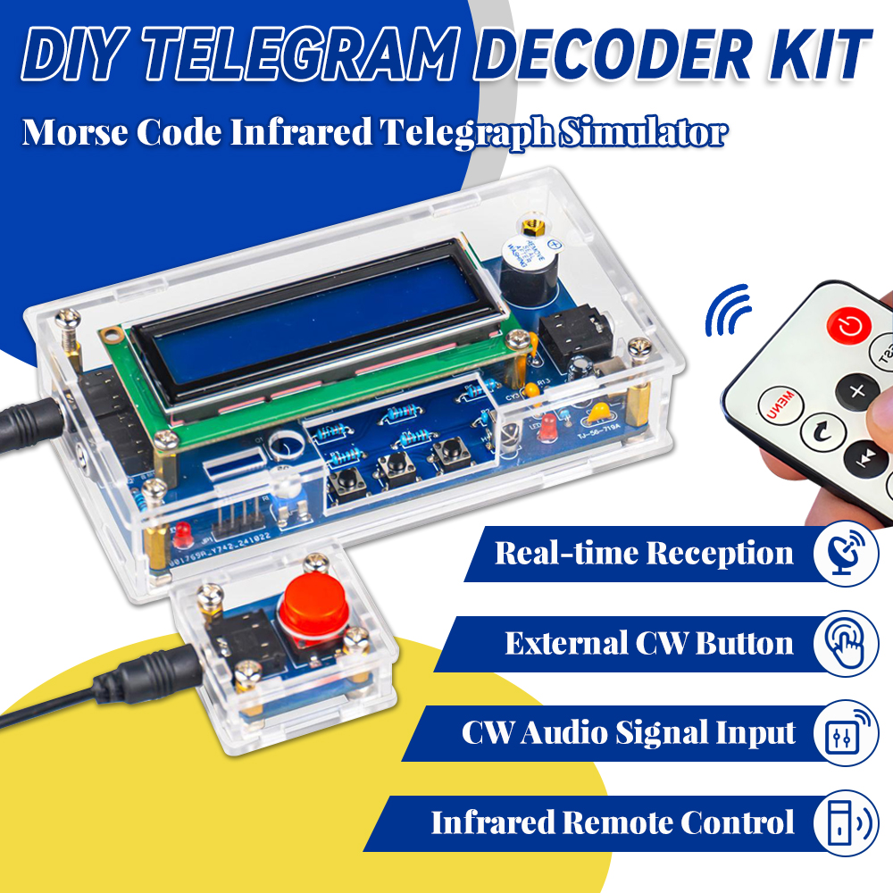 R/Diy Electronics - Decodificação de telégrafo diy com display