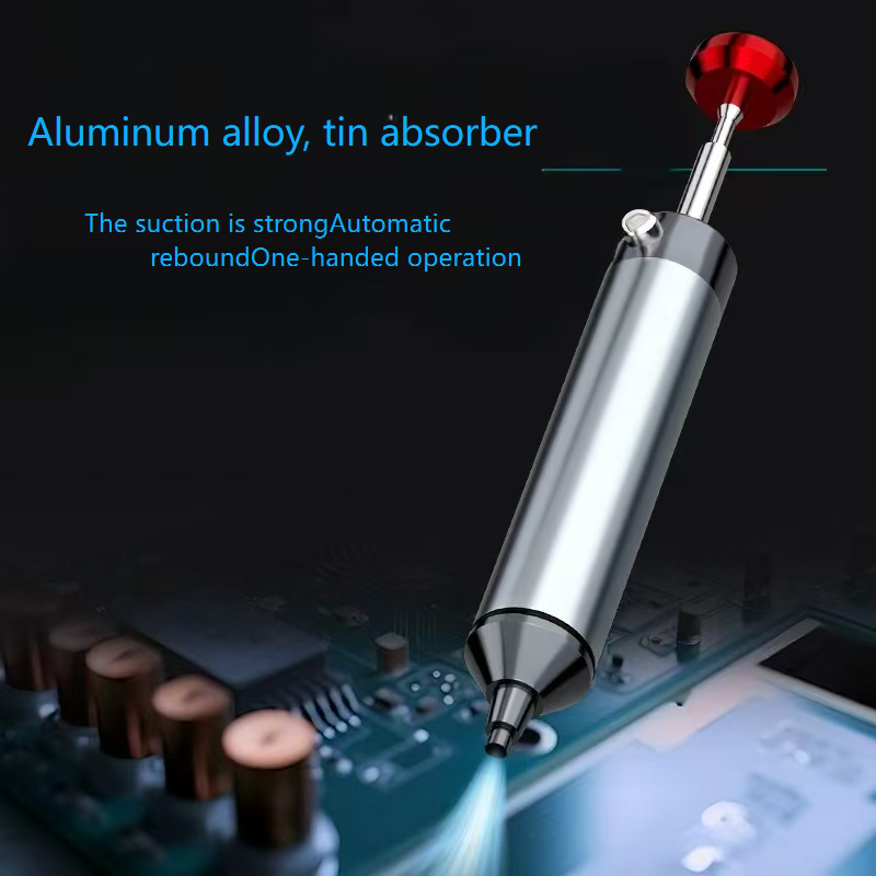Desoldering Pump Solder - Bomba de dessoldagem poderosa de alumínio,