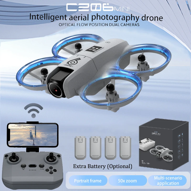 Diy Drone Electronics - CZ06 Mini RC Quadcopter Drone -