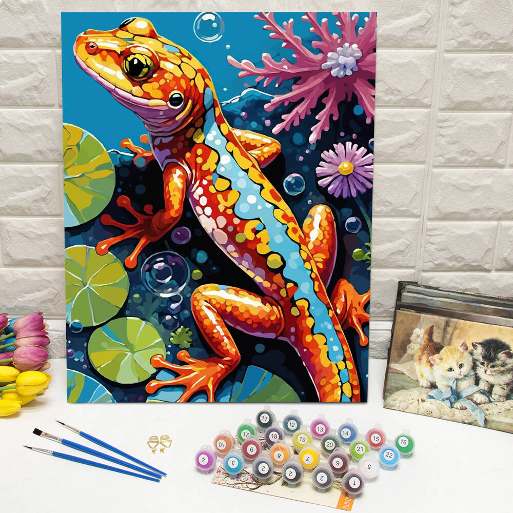 Diy Elektronik - Pintura a óleo por números paisagem