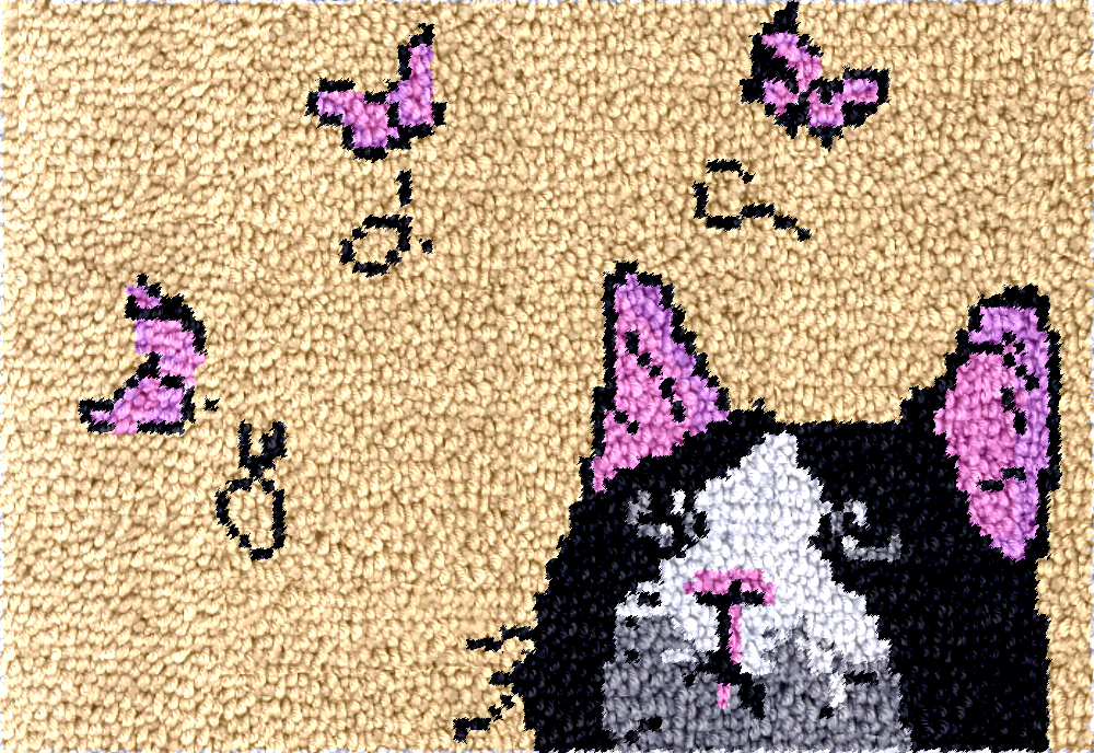 Diy Electronics For Adults - Gato borboleta trava gancho kits tapete