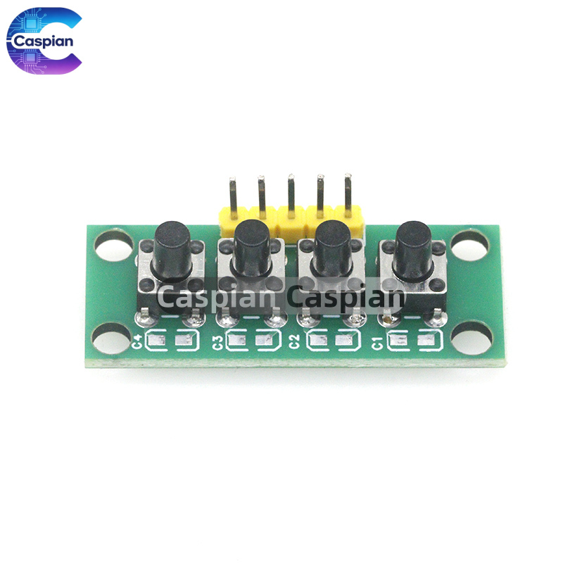Diy Electronics Raspberry Pi - 1-10PCS Módulo de Teclado Independente 1x4