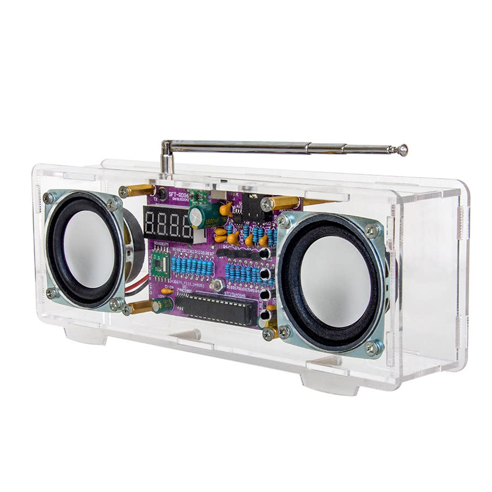 Diy Electronics Youtube Channel - Kit Eletrônico DIY de Rádio FM