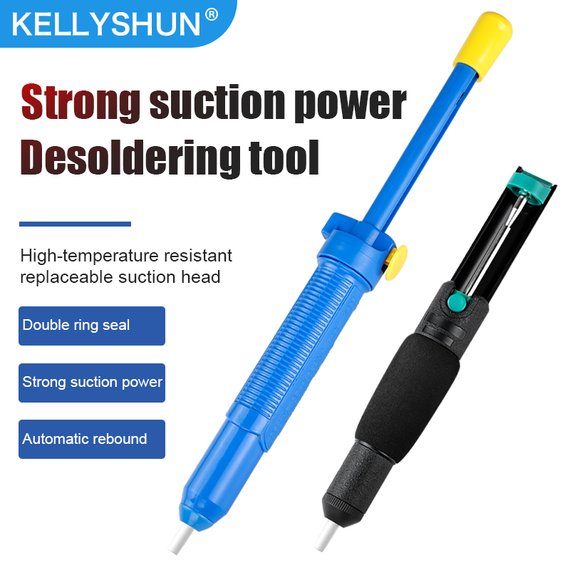 Desoldering Pump Solder - Bomba de Dessoldagem KELLYSHUN, Sugador de