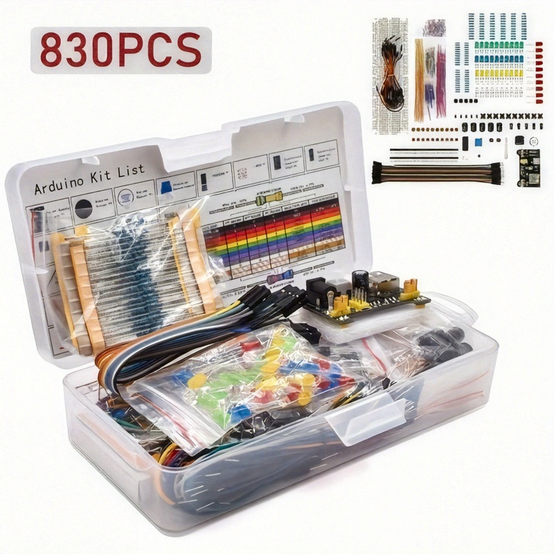 R/Diy Electronics - Componentes Eletrônicos: Capacitor Eletrolítico, Resistor, LED,