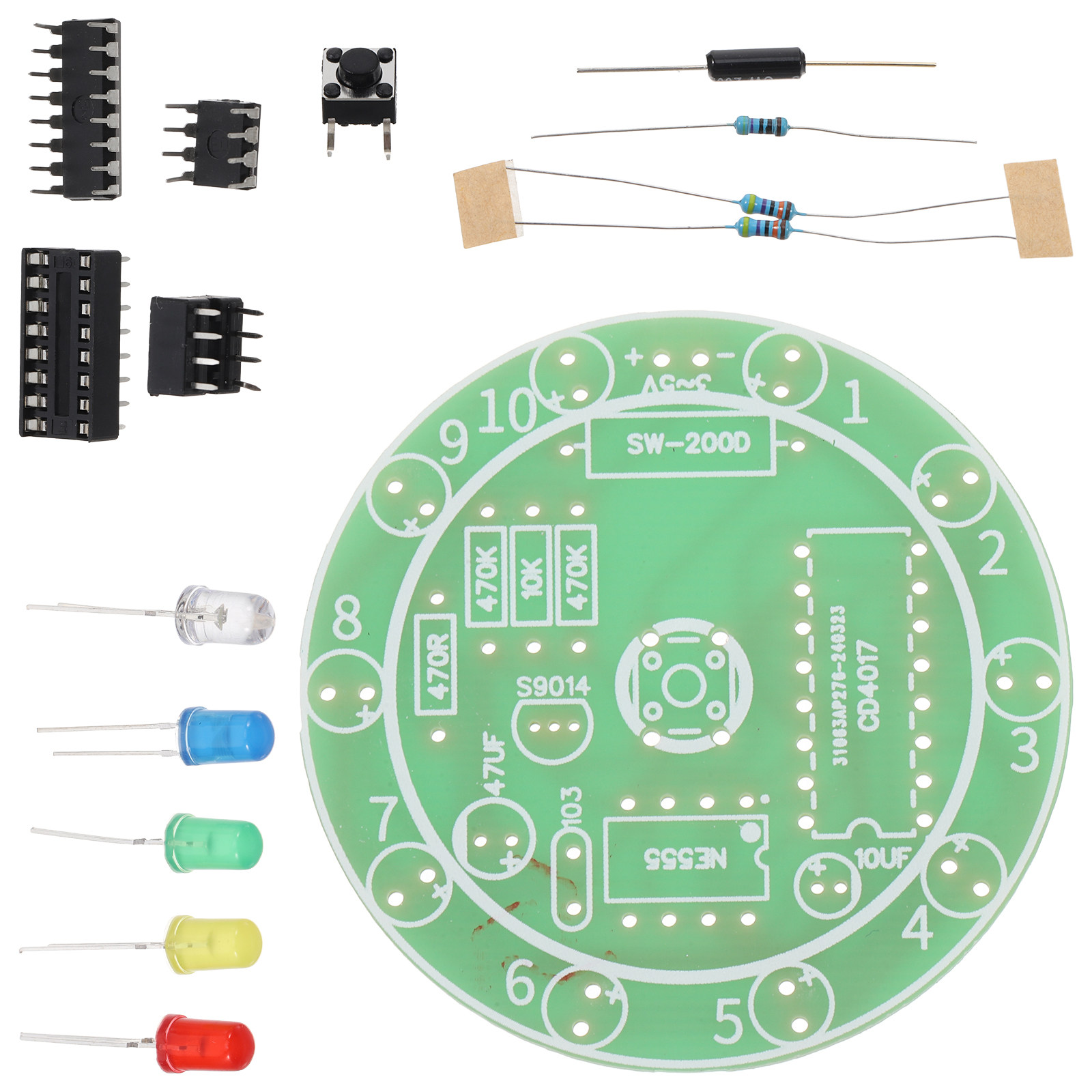Diy Electronics For Adults - Kit de Soldagem Eletrônica DIY: Placa