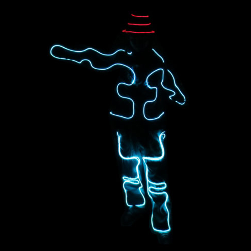 Trajes de performance de dança - Diy Electronics Wire avaliação e preço