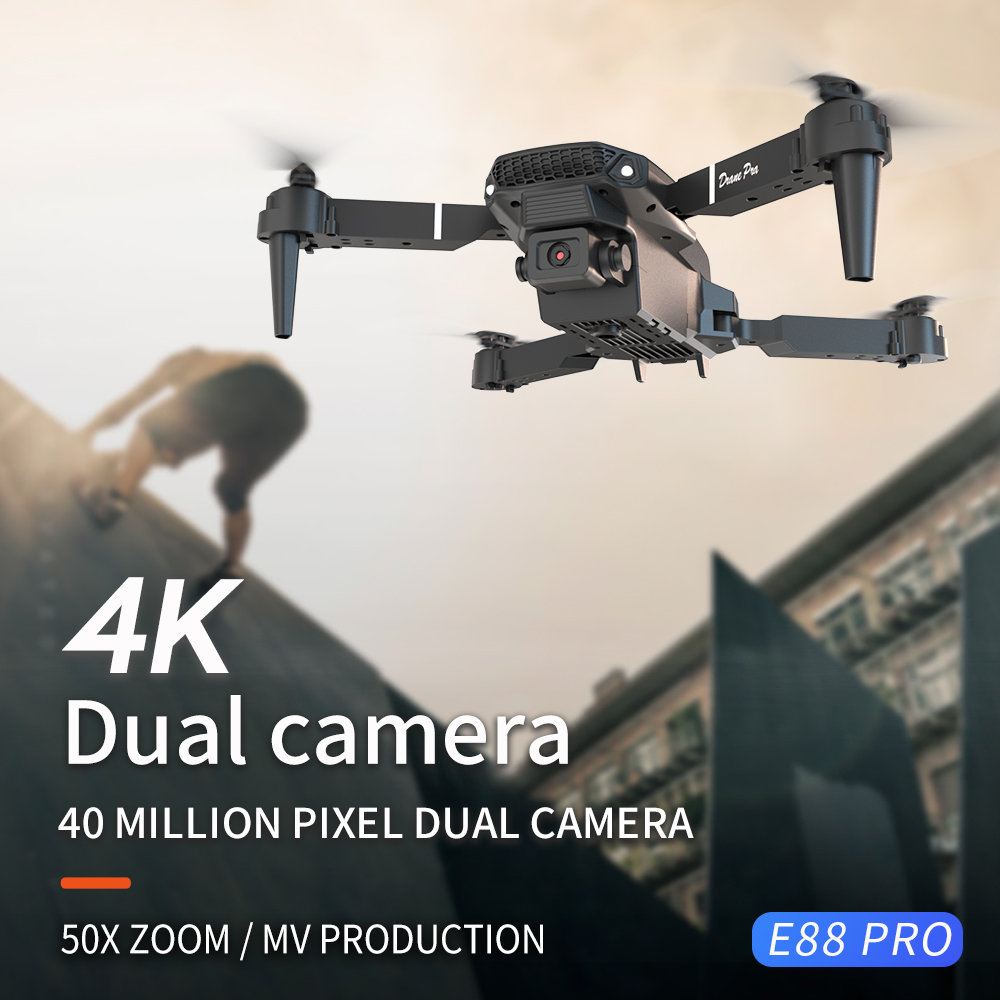 2026 NOVO E88 Drone RC Profiss - Diy Drone Electronics avaliação e preço