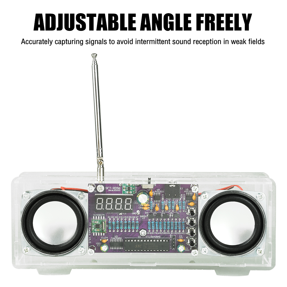 Kit de Soldagem de Rádio FM El - Diy Electronics Youtube Channel avaliação e preço