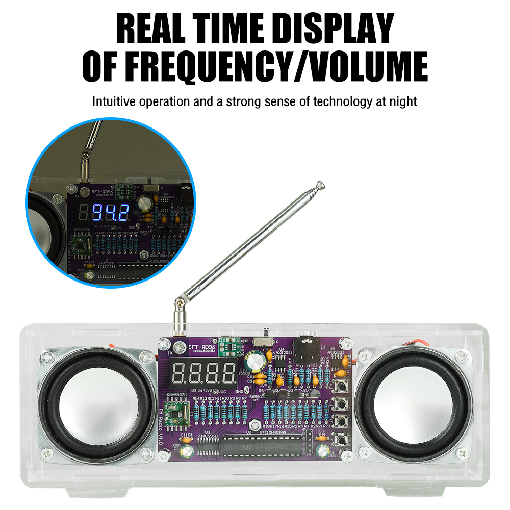 Kit de Soldagem de Rádio FM El - Diy Electronics Youtube Channel avaliação e preço