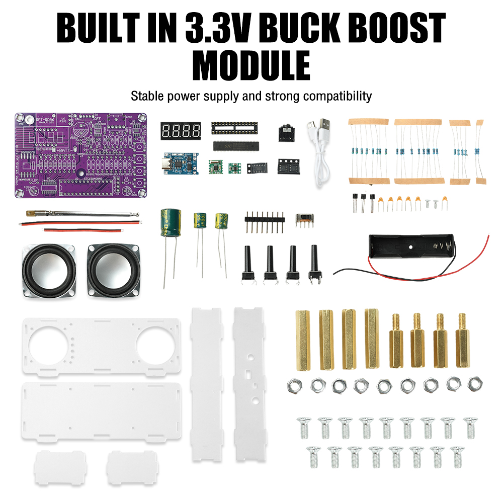 Kit de Soldagem de Rádio FM El - Diy Electronics Youtube Channel avaliação e preço