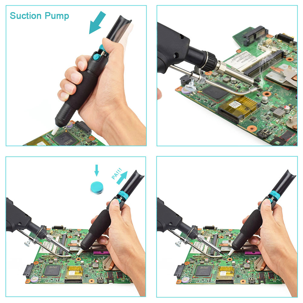 NEWACALOX-Bomba De Desoldagem  - Desoldering Pump Solder avaliação e preço