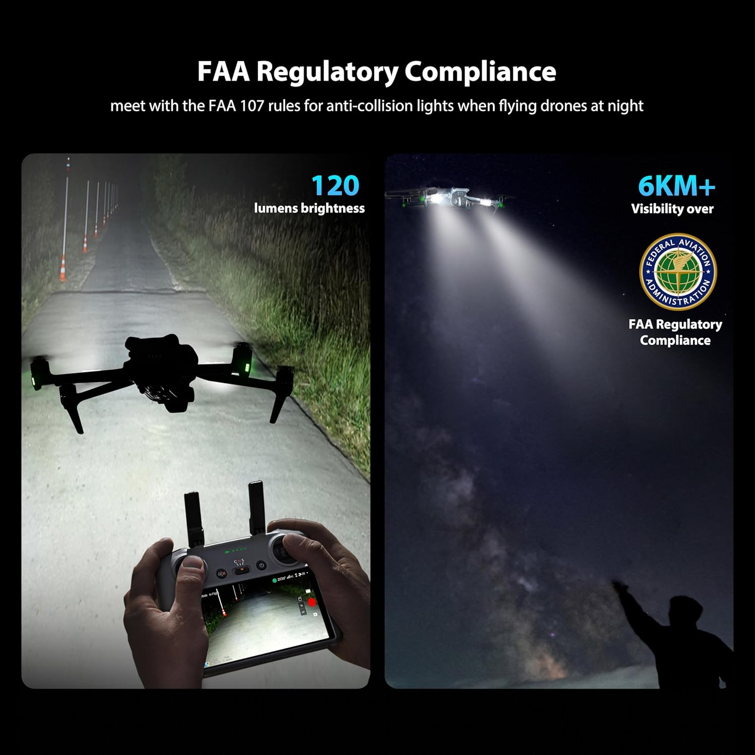 Startrrc drone luz estroboscóp - Diy Rc Electronics avaliação e preço