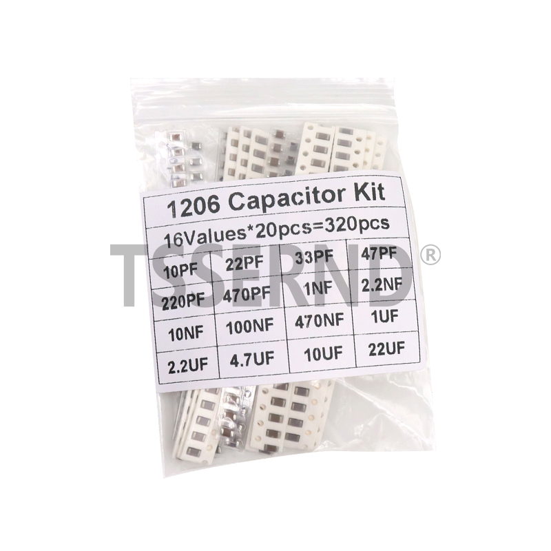 320 peças 720 peças 0603 0805  - Capacitor Kit Assortment avaliação e preço