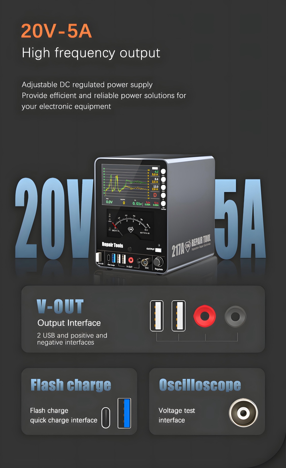 Fonte de Alimentação DC TBK217 - Dc Power Supply Variable avaliação e preço