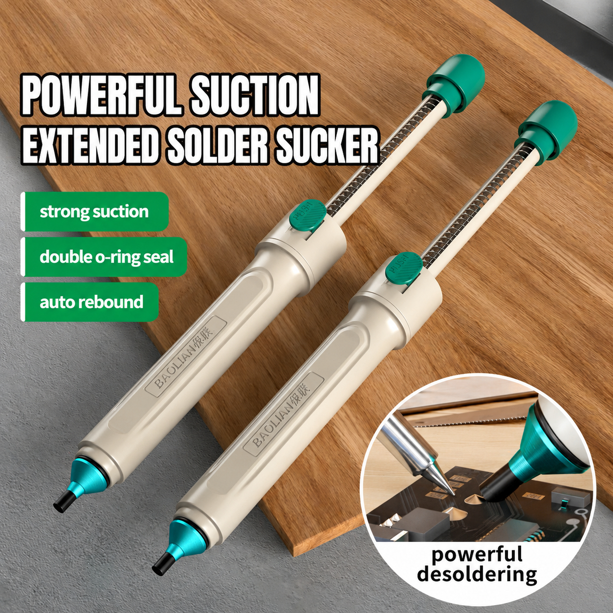 Bomba de Dessoldagem Potente,  - Desoldering Pump Solder avaliação e preço