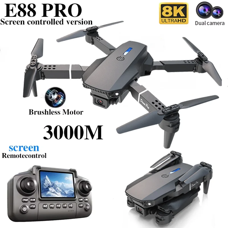 Profissional e88 pro drone com - Diy Drone Electronics avaliação e preço