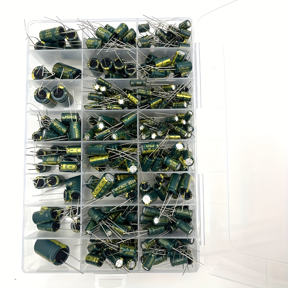 335 peças kit de capacitor ele - Capacitor Kit Assortment avaliação e preço