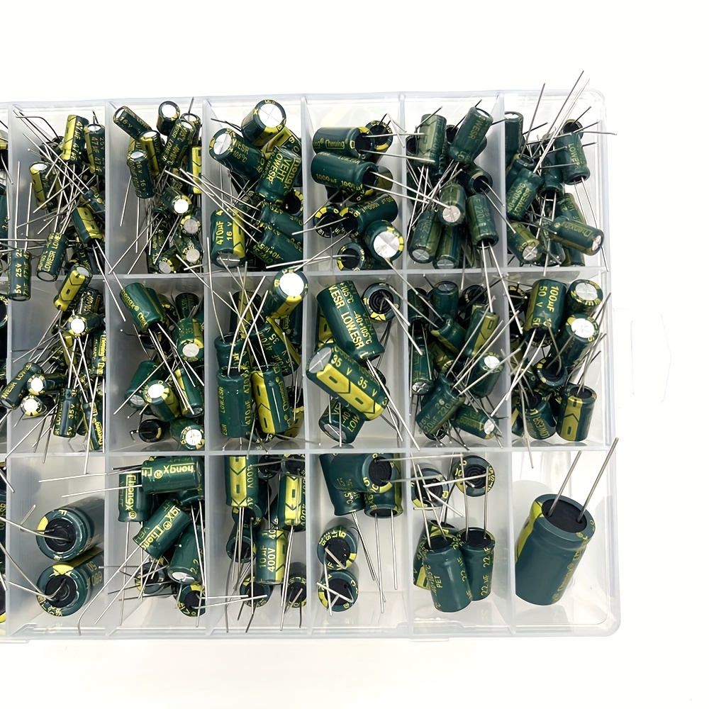 335 peças kit de capacitor ele - Capacitor Kit Assortment avaliação e preço
