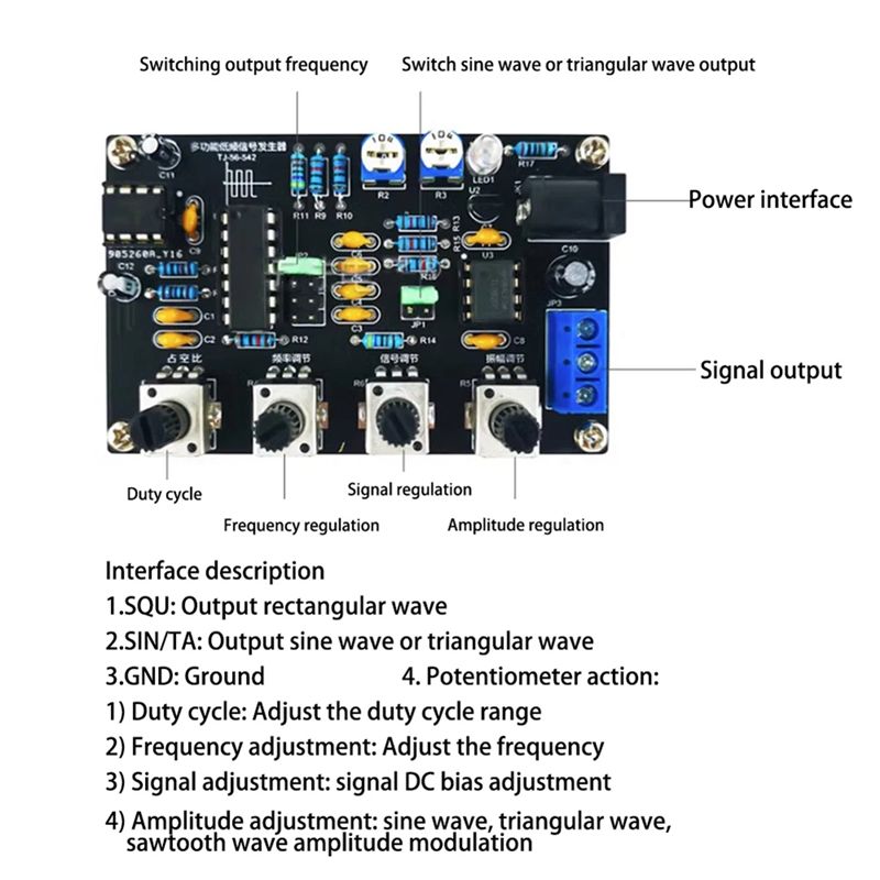 Módulo gerador de sinal de fun - Diy Elektronik avaliação e preço