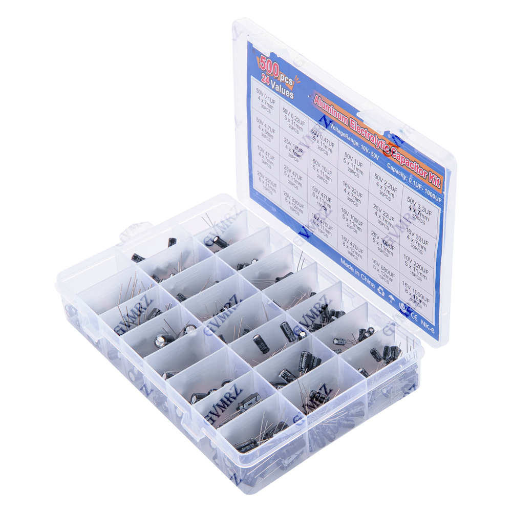 500PCS/lote Kit Sortido de Cap - Capacitor Kit Assortment avaliação e preço