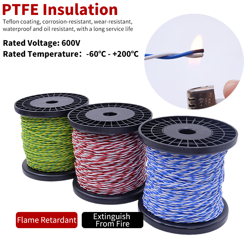 Fio de ptfe afs200 2 pinos 26/ - Diy Electronics Music avaliação e preço