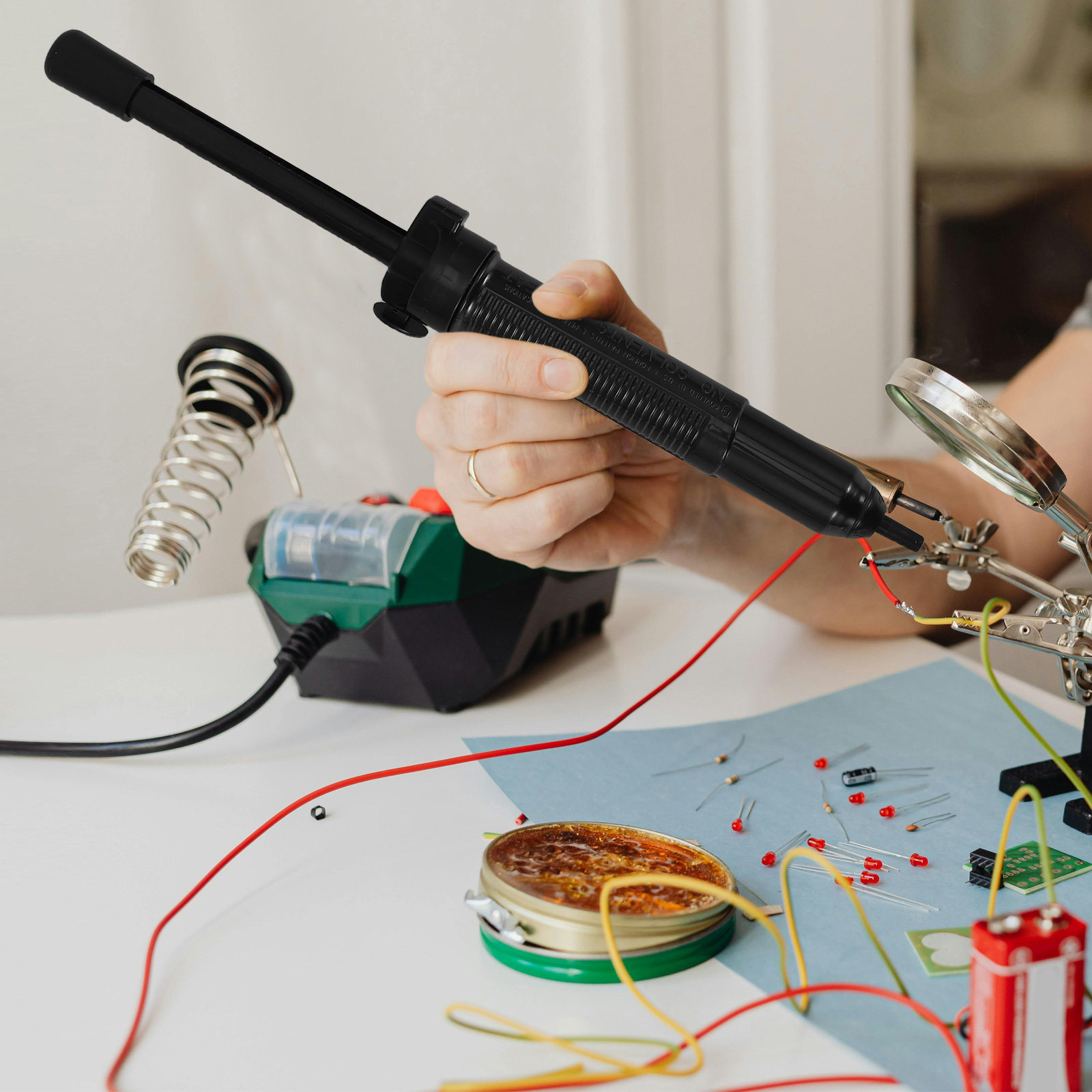 Bomba Dessoldadora Manual Port - Desoldering Pump Solder avaliação e preço