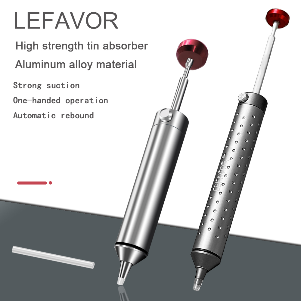 Lefavor alumínio poderosa bomb - Desoldering Pump Solder avaliação e preço
