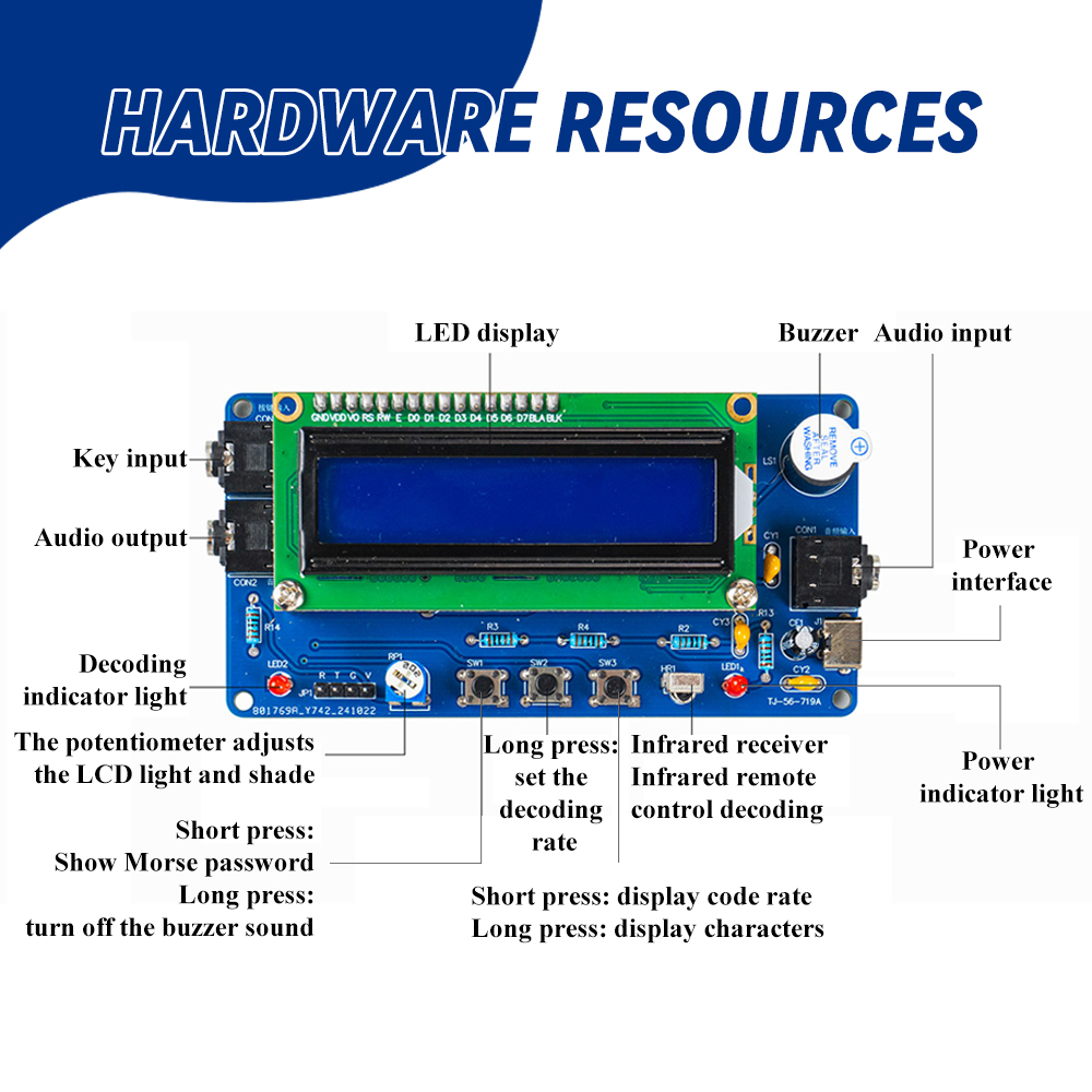 Decodificação de telégrafo diy - R/Diy Electronics avaliação e preço