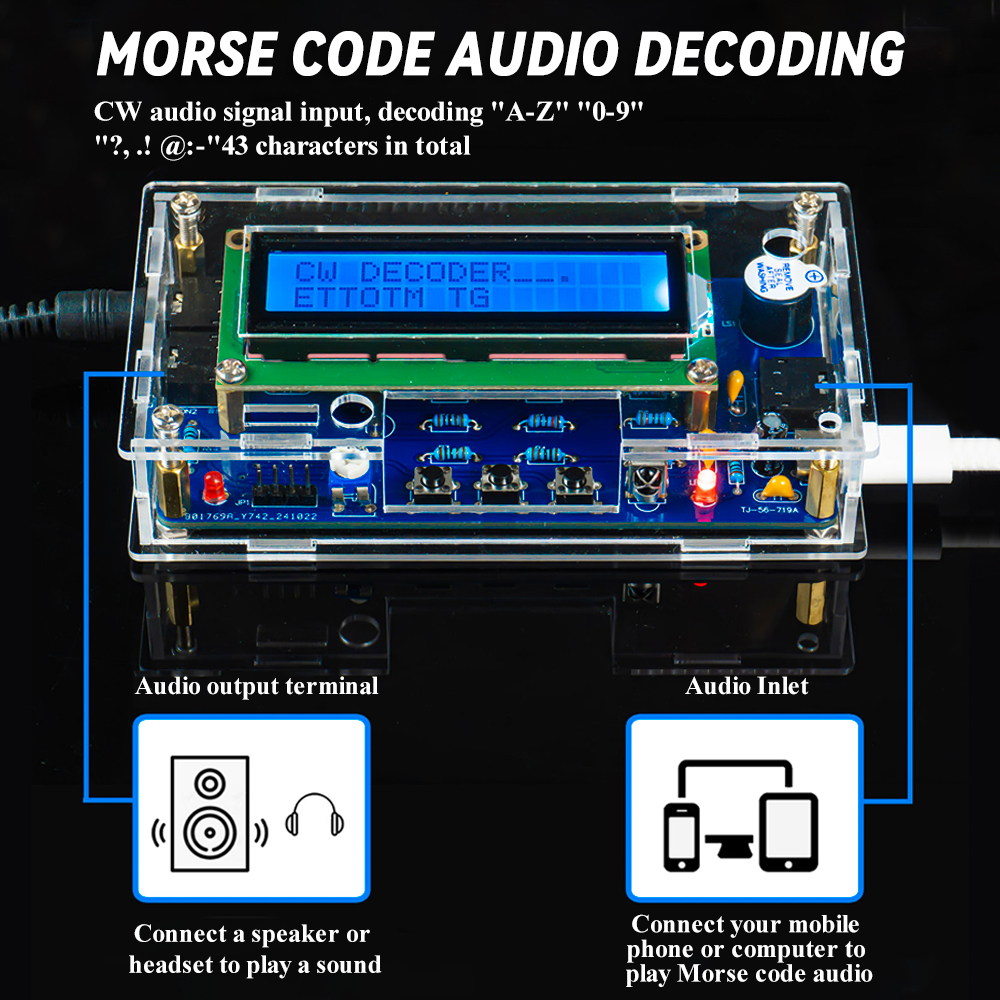 Decodificação de telégrafo diy - R/Diy Electronics avaliação e preço