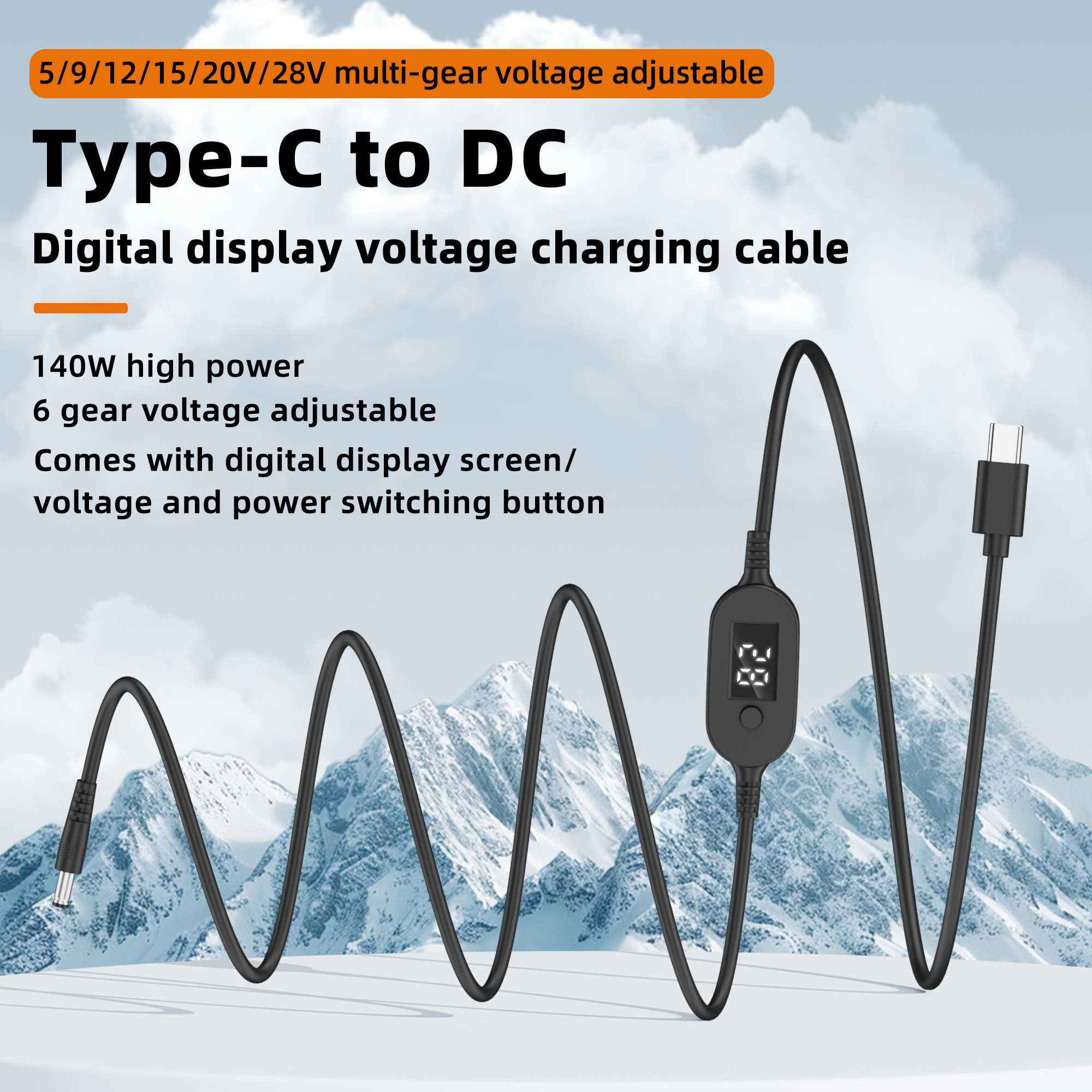 Cabo de Alimentação USB-C para - Dc Power Supply Variable avaliação e preço