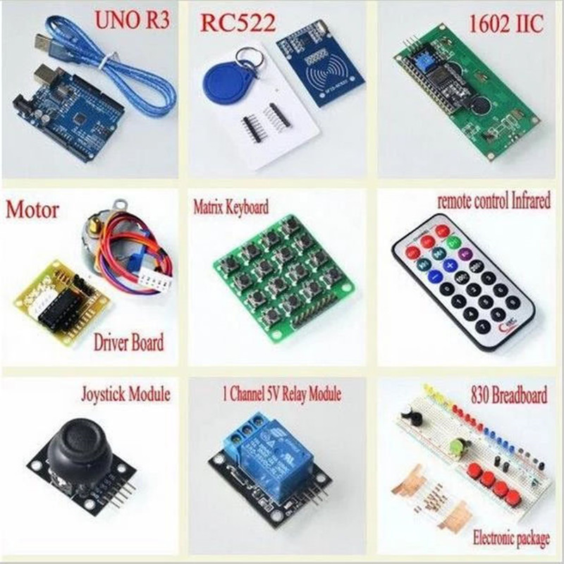 O mais novo kit inicial RFID p - Arduino Uno Starter Kit avaliação e preço