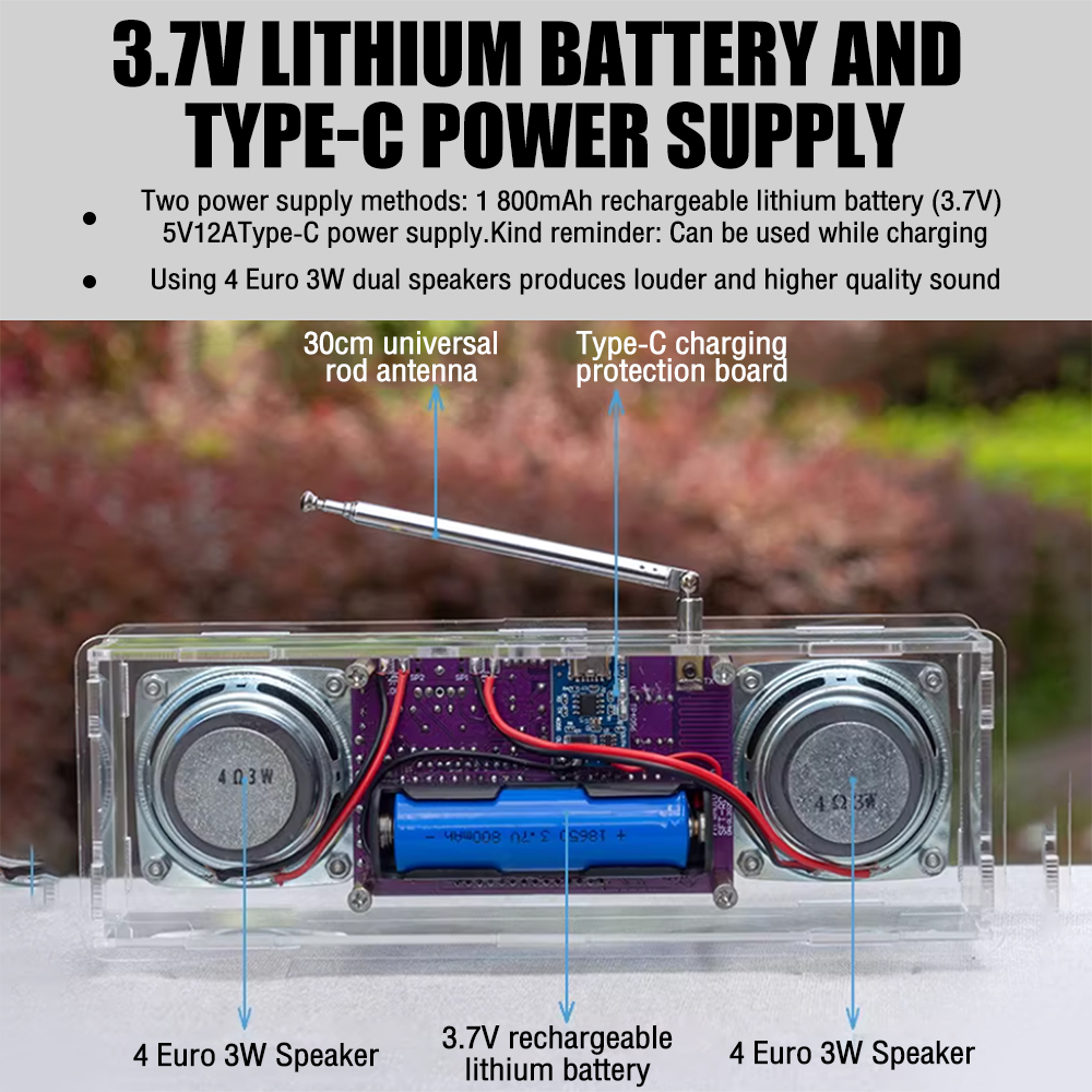 Kit Eletrônico DIY de Rádio FM - Diy Electronics Youtube Channel avaliação e preço