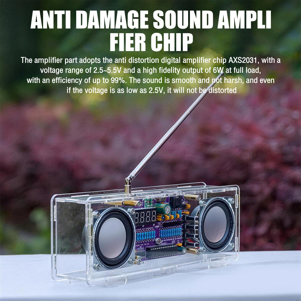 Kit Eletrônico DIY de Rádio FM - Diy Electronics Youtube Channel avaliação e preço