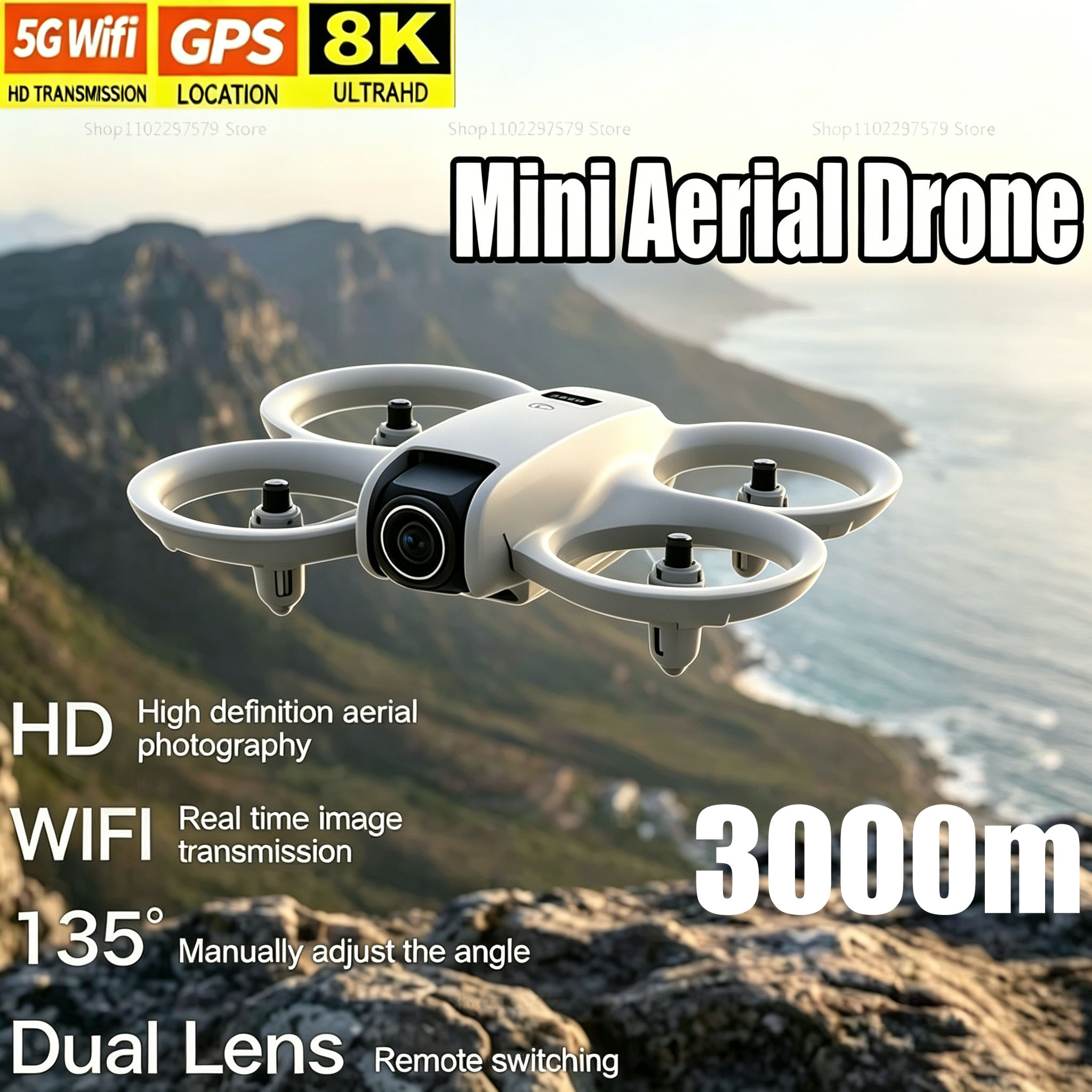 Mini Drone com Câmera HD 8K FP - Diy Rc Electronics avaliação e preço