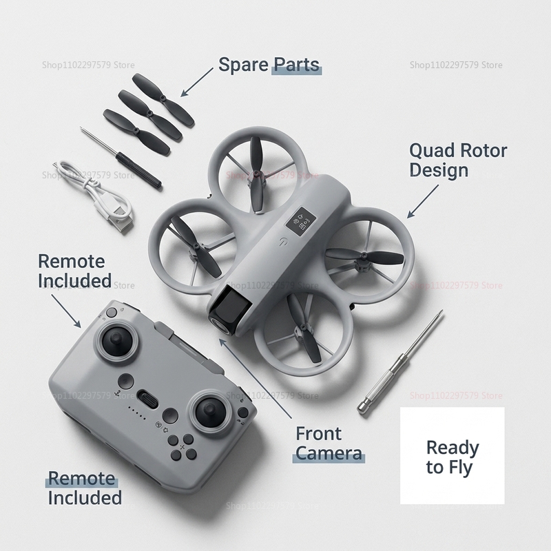 Mini Drone com Câmera HD 8K FP - Diy Rc Electronics avaliação e preço