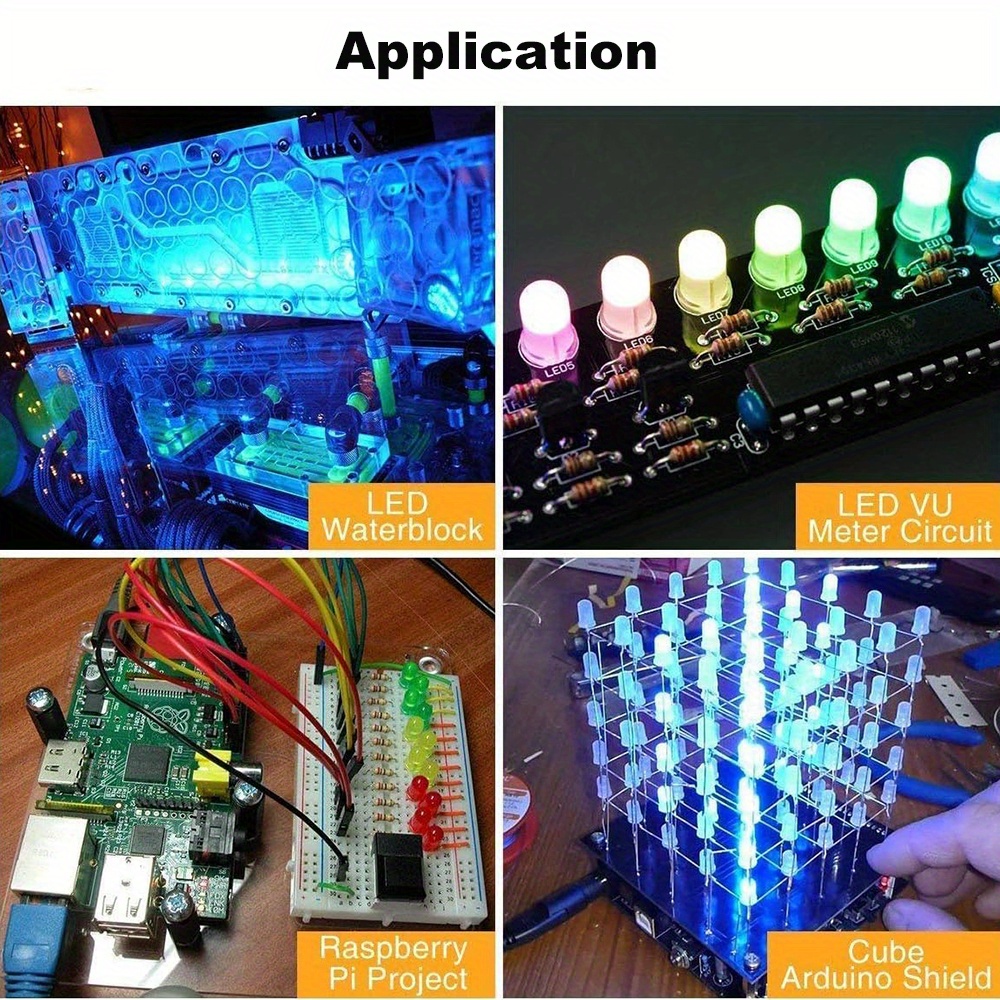Kit de Diodos LED Multicolorid - R/Diy Electronics avaliação e preço