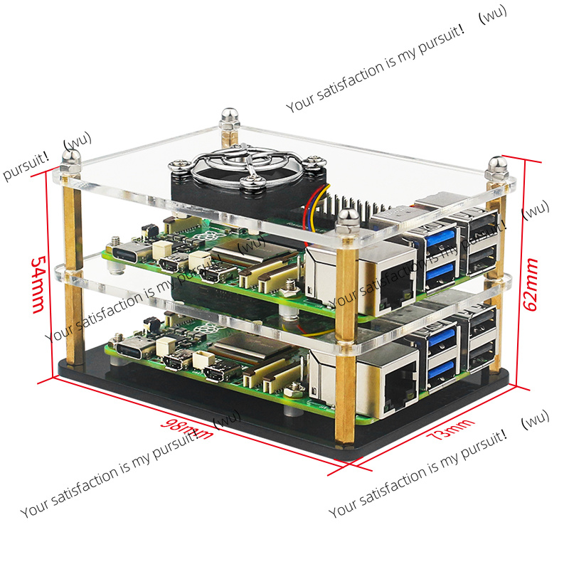 Case de Acrílico Transparente  - Diy Electronics Raspberry Pi avaliação e preço