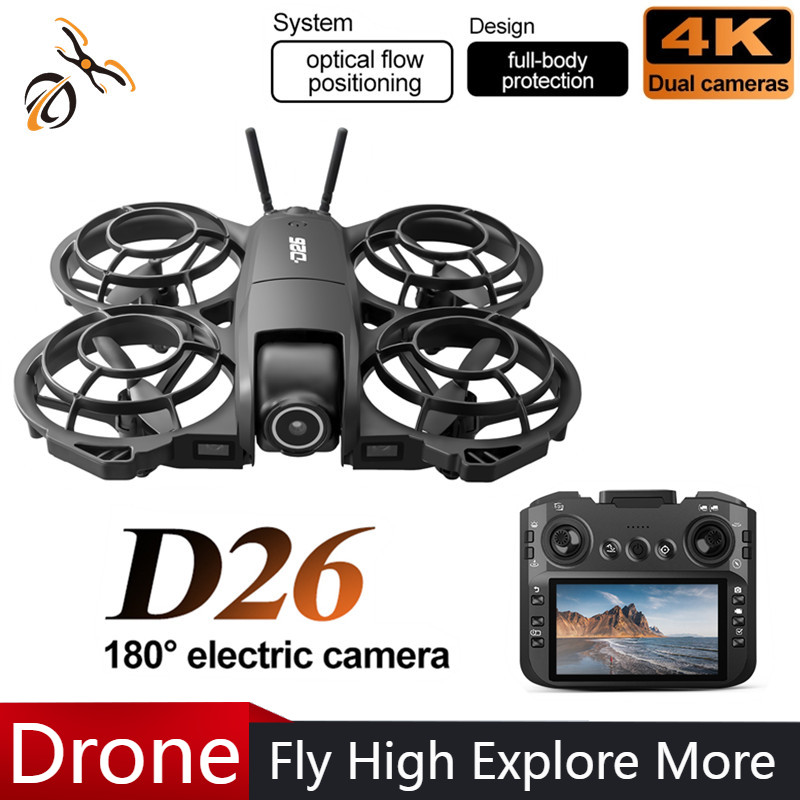 Drone D26 4K Aéreo HD 180 °    - Diy Drone Electronics avaliação e preço