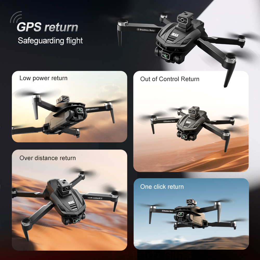 V168 PRO Max GPS Drone 8K Prof - Diy Drone Electronics avaliação e preço