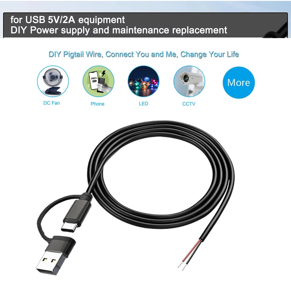 Cabo de alimentação dc de 2 pi - Diy Electronics Music avaliação e preço