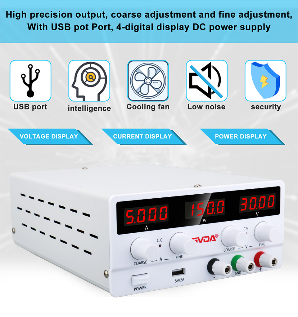 Regulador de Corrente GVDA 60V - Dc Power Supply Variable avaliação e preço